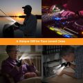 PARIGO LED Flashlight Gloves, Stocking Stuffers for Men Gift for Dad Husband Grandpa, Cool Gadget Christmas Birthday Gifts for Men s Him Boyfriend Guy Car Repairing Fishing Camping Reading Light. 