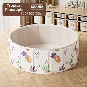 Foldable Baby Pool Kids Play Tub Portable Ball Pit Sand Water Indoor Outdoor Family Use