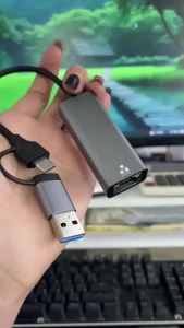 (HD1)1000Mbps2.5G USB3.0 Type CRJ45iPadLAN  Penyesuai Ethernet Berwayar 1000Mbps 2.5G USB3.0 Jenis C ke Kad Rangkaian RJ45 Gigabit Ethernet Penukar Kad Lan untuk iPad