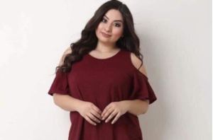 Plus Size Bakuna Blouse for Women L-XL Stretchable W/Printed Design Made W/Pure Cotton Material