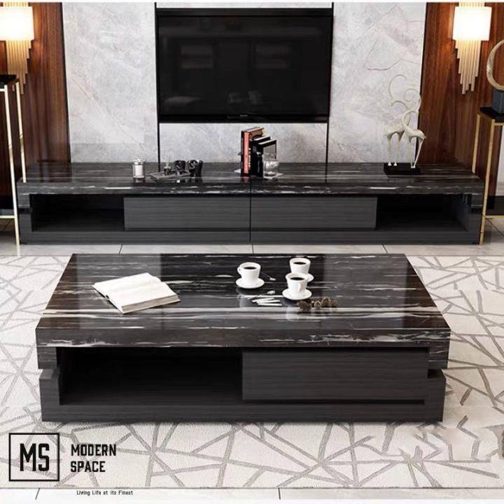 [PREORDER] JOSEPH Modern Marble TV Console / Coffee Table [ETA 47