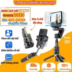 Gimbal điện thoại xoay 360 độ C22 Gimbal chống rung theo dõi vật thể kéo dài 135 cm cao cấp