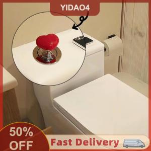 【YIDAO4】 1 2 cái nút nhấn bồn cầu hình trái tim đầy màu sắc công tắc đẩy bồn nước tay cầm ngăn kéo cửa tủ trợ lý nghệ thuật làm móng