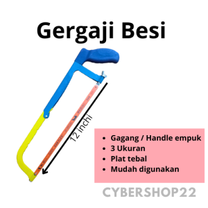 Gergaji Besi Gergaji PVC Gergaji Tripleks Gagang empuk