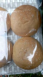 Baru Roti Frozen Base Burger Bun Size 10cm isi 6pcs