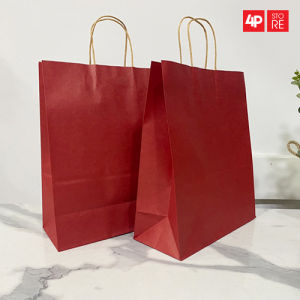 10 TÚI KRAFT 120GSM 26X33X12CM NGANG CAO HÔNG - NHIỀU MÀU