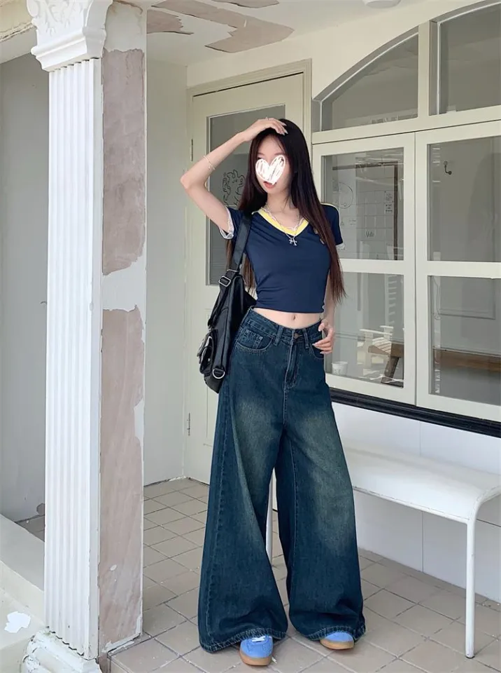 swagger baggy straight denim プライドデニム y2k Denim Baggy 