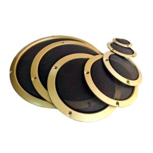 DOOUR 1Pcs 2/3/4/5/6.5/8/10 inch Lưới che loa Lưới sắt  loại Vỏ bọc Loa khung nhựa Bền bỉ Cao cấp Lưới trang trí Nhà Ô Tô