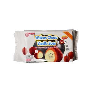 Walens Vanilla Soes Kue Sus Vanilla Nissin Kemasan Pack
