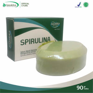 Sabun Mandi Batang Ekstrak Spirulina Herbal Tazakka Skincare