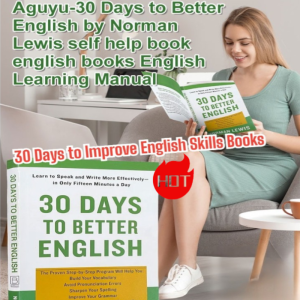 【On Sale】Skill Enhancement Book 30 Days Better English English Learning Manual/30 Days Improve English Skills Thirty to Better Classic Learning Book/Improve your English skills in 30 days