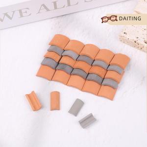 DAITING 60 chiếc gạch lát mái mini để làm cảnh quan gạch thu nhỏ cho Nhà búp bê 1/16