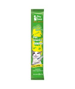 Snack kucing cemilan kitten hewan peliharaan 15g/Stripcreamy treats cat snack untuk anak kucing dan kucing dewasa