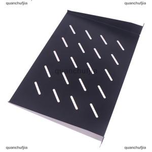 [COD] quanchufjia 1U Server Rack Mount Shelf Vented Cantilever Tray For 19Inch Network Equipment Rack Cabinet Fine Workmanship