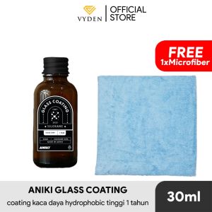ANIKI Glass Coating Perawatan Kilap Kaca Mobil Efek Daun Talas Tahan sampai 1 Tahun