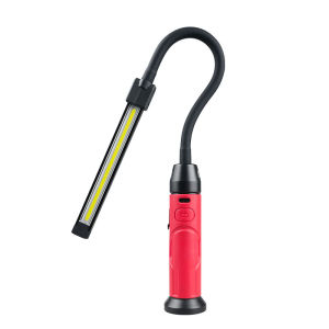 NAPATYRE S308 LED Tube Interior Work Light COB Car Repair Light USB Rechargeable Inspection Light Portable Car Repair Work Light Strong Auto Ultra Bright Waterproof Flashlight