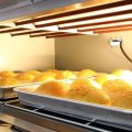 HAILANG Oven  3200W Large capacity Multifunctional baking equipment Cake Bread Pizza Large oven Fully automatic 60L 220V 1 Layer With Timing function With Tray. 