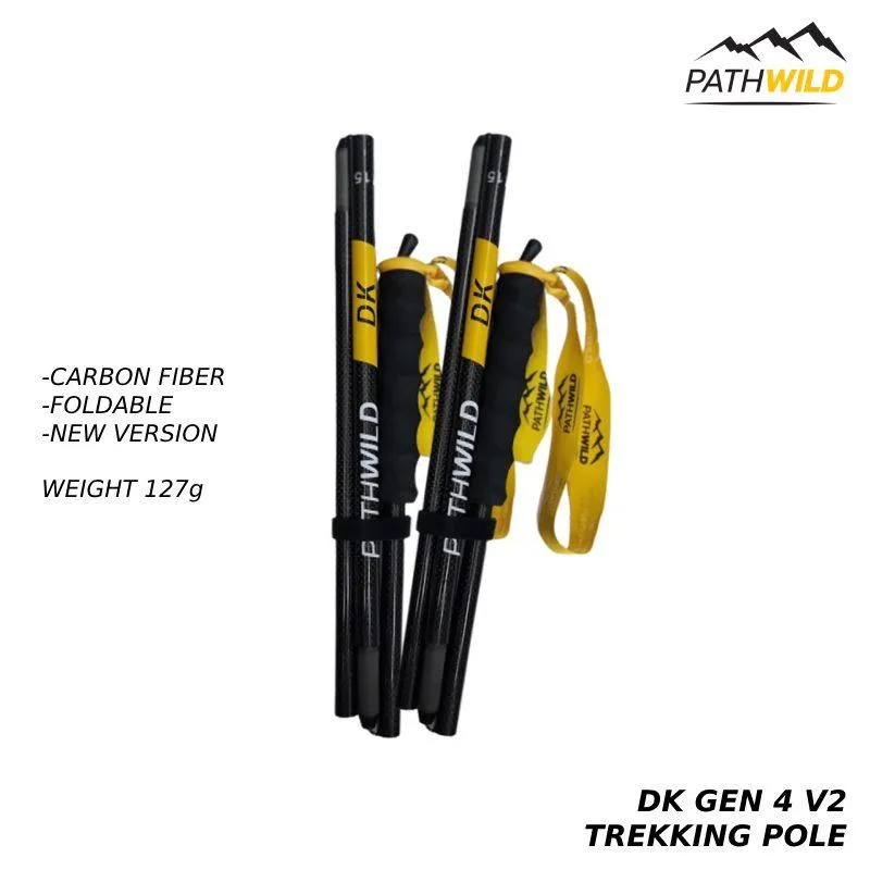PATHWILD DK GEN4 Carbon Fiber Trekking Pole ไม้เท้าเดินป่า ไม้เท้า