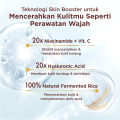 Citra Natural Booster Body Serum Complete Glow with 20X Niacinamide + Vitamin C & 20X Hyaluronic Acid 180 ML. 