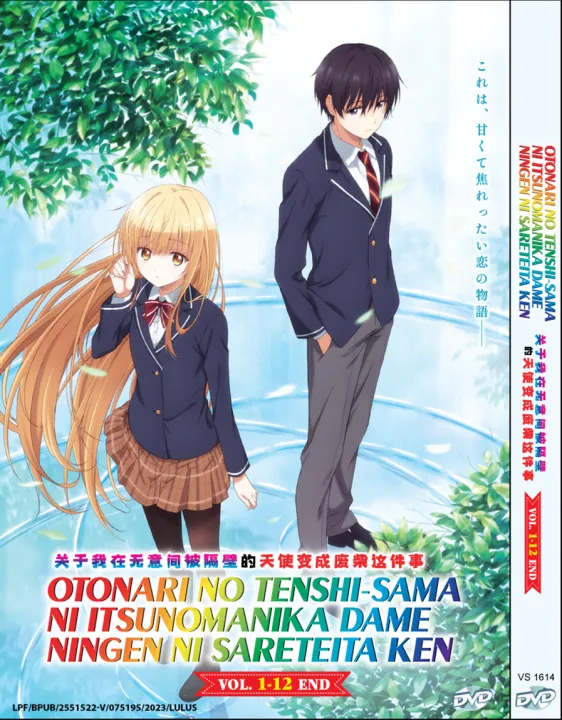DVD Anime Otonari no Tenshi-sama ni Itsunomanika Dame Ningen 