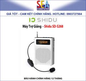 Máy Trợ Giảng 10W Bluetooth TF Card Pin 1100mAh  - Shidu SD-S268