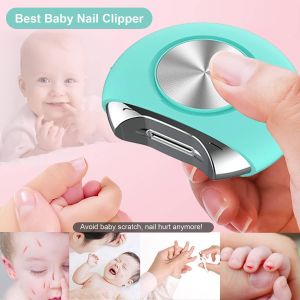 Favogue Electric Auto Nail Automatic Manicure Nail Trimmer Mini Portable Manicure Cutter Pedicure Tools Suitable for Babies and Adults