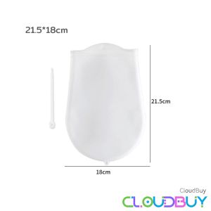 C.B.【Ready in Stock】 Creative Silicone Kneading Dough Bag Kitchen Flour Mixer Bag Versatile Dough Mixer Tools