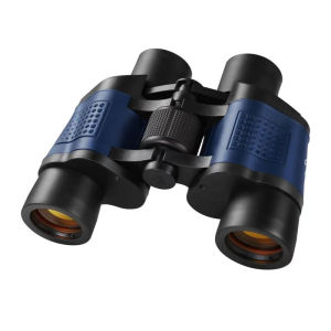 60X60 Telescope Binoculars Long Range Day Night Version HD Ultra-Clear Red Film Binocular Professional Waterproof High Power Optical Telescope with Coordinates for Military Sports Concerts Sightseeing