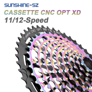 SUNSHINE Bánh Đà Thép Cáp MTB 12 Tốc Độ 9-50T Cassette11S XD Bánh Xích Xe Đạp Leo Núi 11V Phụ Tùng Xe Đạp Thích Hợp Cho XD SRAM