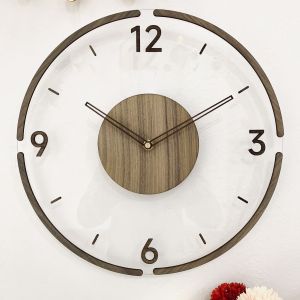 Đồng hồ trang trí phòng khách phòng ngủ đồng hồ quả lắc decor nhà cửa độc đáo - DHTT