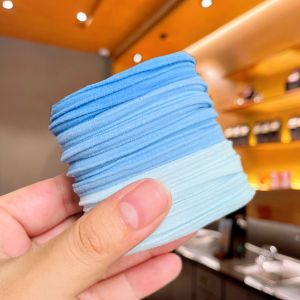 SET 5 thun buộc  dây buộc tóc nhiều màu siêu đàn hồi không làm đau tóc