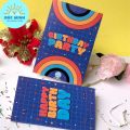 Thiệp Chúc Mừng Sinh Nhật, Happy Birthday, 2 mặt, Nhiều mẫu. 
