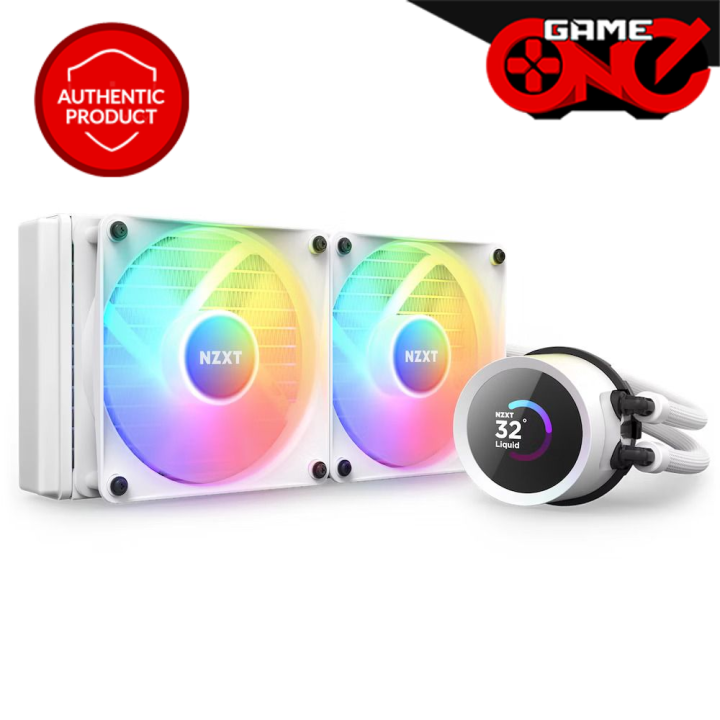 NZXT Kraken 240 RGB 240mm All-in-one Liquid Cooler with LCD
