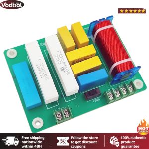 [VTO] 400W 4-8 Ohms 2 Way Speaker Audio Frequency Divider Treble Bass Frequency Distributor Module for Home Theater Audio Modification
