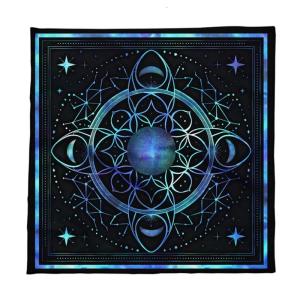 Hành Tinh Mô hình tarots Khăn trải bàn divinations Khăn trải bàn tấm thảm Chiêm Tinh witchcrafts trang trí vải sàn