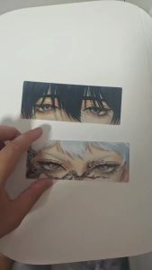The Summer Hikaru Died Indou Hikaru Tsujinaka Yoshiki Lenticular Eye Cards Set of 2 Anime Moving Picture Art Cards Collectible Merchandise for Fans
