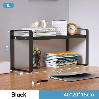 Desktop Rack Tabletop Organiser Shelf Storage Rack Organizer Bookshelf Desk Rack Multi-layer Shelf Multipurpose