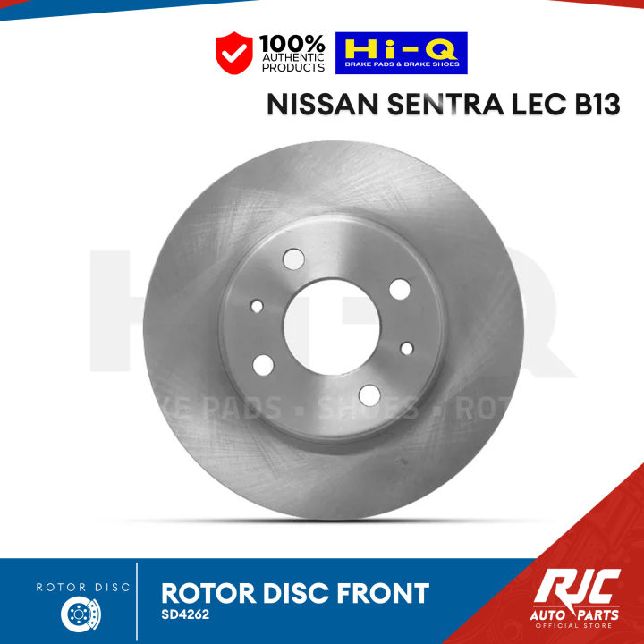 HI-Q ROTOR DISC NISSAN SENTRA LEC B13 FRONT SD4262 1pc | Lazada PH