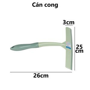 Cây chổi gạt nước nhựa VIỆT NHẬT - Cán ngắn cán dài inox lau kính vệ sinh sàn nhà tắm - 9521/2/3