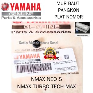 Mur Baut Pangkon Dudukan Plat Nomor Depan Nmax N Max Neo S Turbo Tech Max Asli Original Yamaha