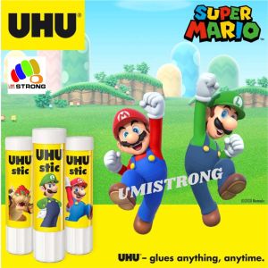 UHU Stic glue sticks without solvents limited edition Super Mario 8.2/21/40g
