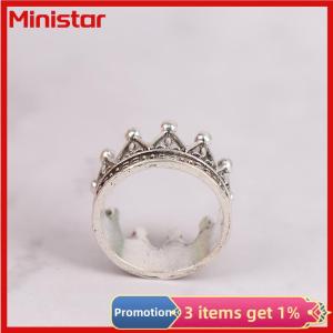 Ministar Fashion Metal Crown For Dolls Kids Princess Empress Dollhouse Headwear Gift Toy