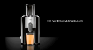 Braun เครื่องสกัดน้ําผลไม้ MultiQuick 5 รุ่น J500