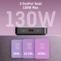 AIRDROPTECH 130W 20000 / 30000 mAh Laptop Power Bank PD 100W Fast Charging Portable Charger Powerbank for Dell Lenovo HP MacBook Air Samsung S23 iPhone 15 14 13 Pro Max for Pixel iPad Xiaomi Huawei Mobile Phones GAN Power Adapter. 