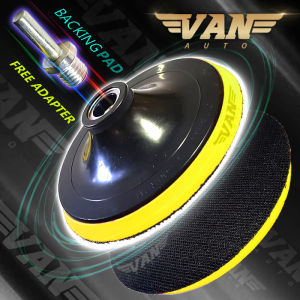 Backing Pad M14 / M10 Tatakan Mesin Poles Motor / Mobil  3 / 4 / 5 / 6 / 7 inch