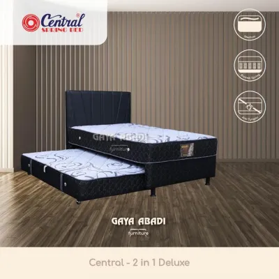 Springbed Central 2 in 1 Deluxe / Kasur Sorong Central 2 in 1 Deluxe - Central Springbed Furniture - Fullset Gemini 90 x 200