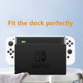 Hard น่ารัก Nintendo Switch Oled Case,ใหม่ Dockable สำหรับ Nintendo Switch V2 Skin Shell สำหรับ NS Switch Dock พร้อม Thumb Grip Cap. 