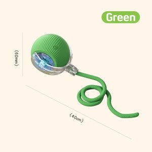 Interactive Cat Toy Ball Rechargeable Automatic Moving Electric Cat Dog Toys Rolling Ball