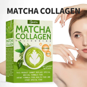 100% Halal matcha Collagen Peptides Matcha - Glow Skin Strengthen Hair & Nails 100%清真抹茶胶原蛋白肽抹茶-焕发肌肤,强化头发和指甲