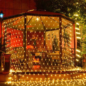 JE.ID Lampu Tirai Air Terjun Panjang 17 Agustus Ukuran 15 Dan 23 Meter Rumbai Ramadhan Dekorasi Hias Natal Cafe Twinkle Light5 100 Led Indoor atau Outdorr Dengan Usb Tumblr Kawat 300 LED Dengan Model Jaring atau Curtain LED
